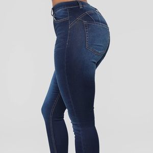 Fashion Nova Alexa high rise skinny jeans